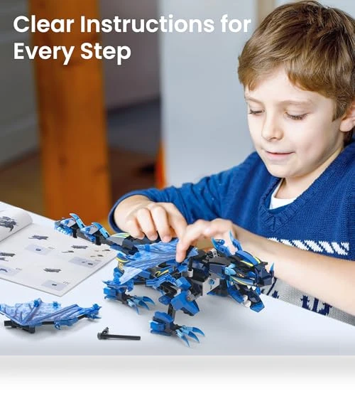 Dragon Building Kit with Remote Control — Construction Kits, Sillbird