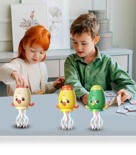 Electric LED Octopus Toy — Interactive Learning Devices, Vogue Wardrobe
