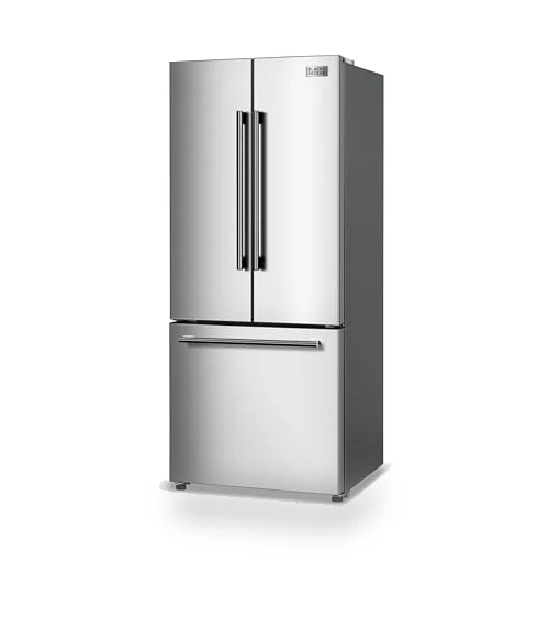 French Door Refrigerator with Built-in Ice Maker — Cooling Solutions, BLACK+DECKER
