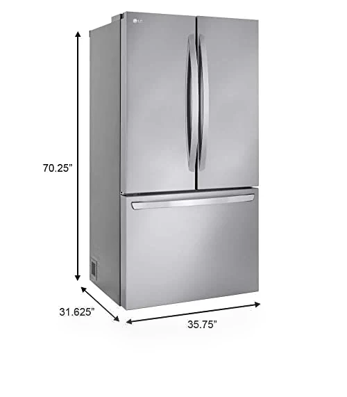 French Door Smart Refrigerator — Mini Fridges, LG