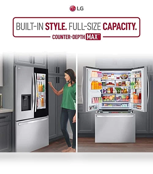 French Door Smart Refrigerator — Mini Fridges, LG