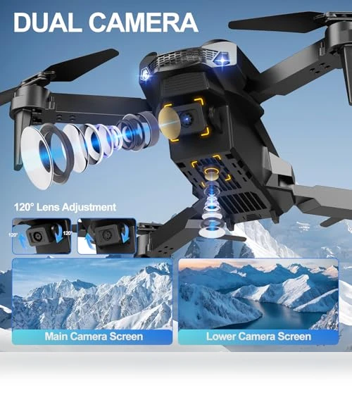 HD Camera Drone with Remote Control — Drones, QIDUHUQI