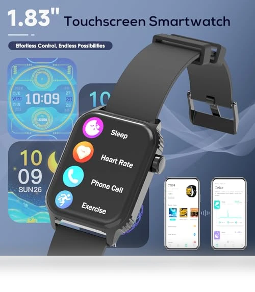 HD Smartwatch with 120 Sports Modes — Smartwatches, TRAUSI