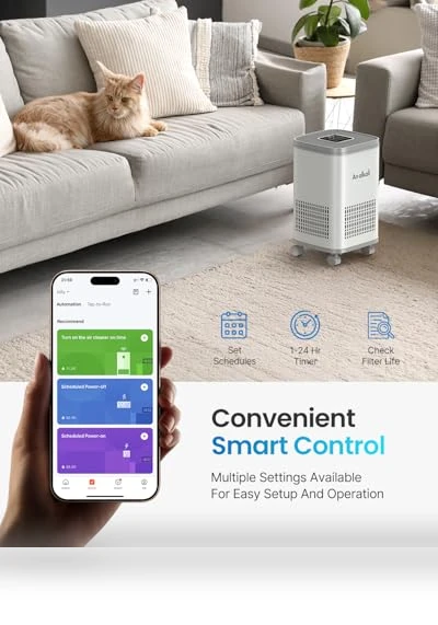 Large Room Air Purifier with HEPA and AOP Alkali Bucket — Activated Carbon Air Purifiers, BWS Alkali Inc.