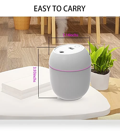 Mini Humidifier with 7 Color LED — Air Moisturizers, HOTFFISH