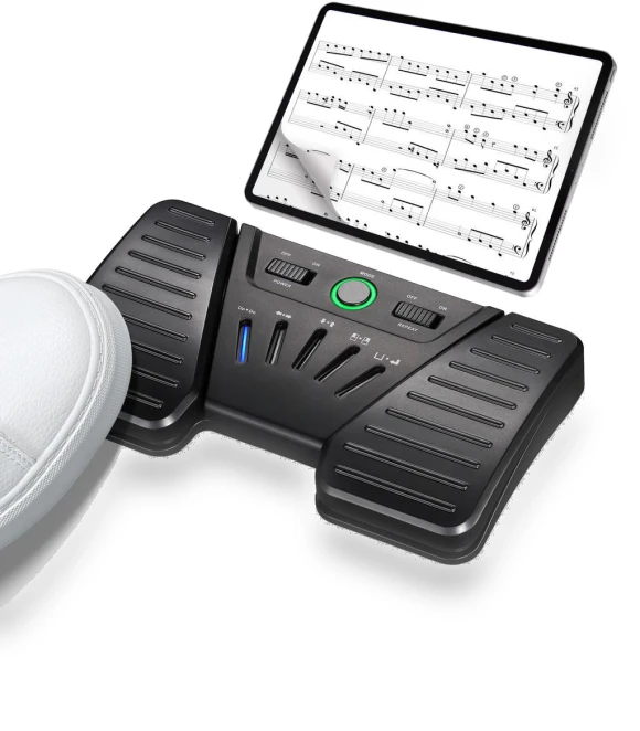 Multifunctional Bluetooth Foot Page Turner — Pedals, The Romantics
