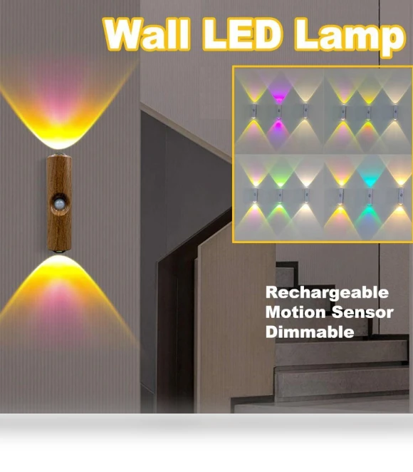 Portable RGB Gradient Wall Light — Wall Lighting, Tymrehtt