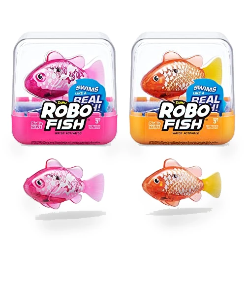 Robo Fish Robotic Swimming Fish — Interactive Animal Companions, ZURU