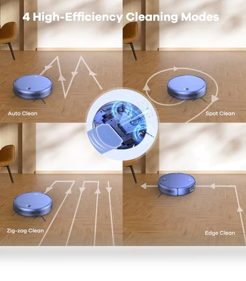 Robot Vacuum and Mop Combo — Smart Cleaning Robots, ZCWA