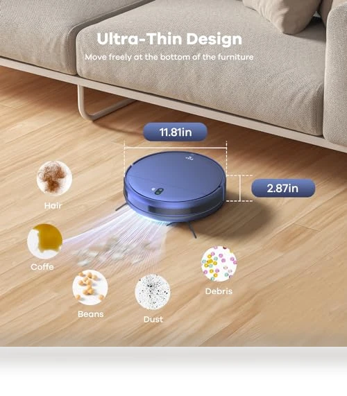 Robot Vacuum and Mop Combo — Smart Cleaning Robots, ZCWA
