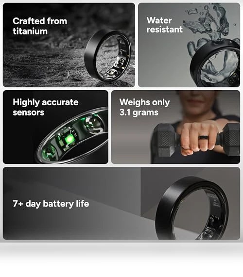 Smart Health Tracker Ring — Smart Rings, BetterLife Horizons