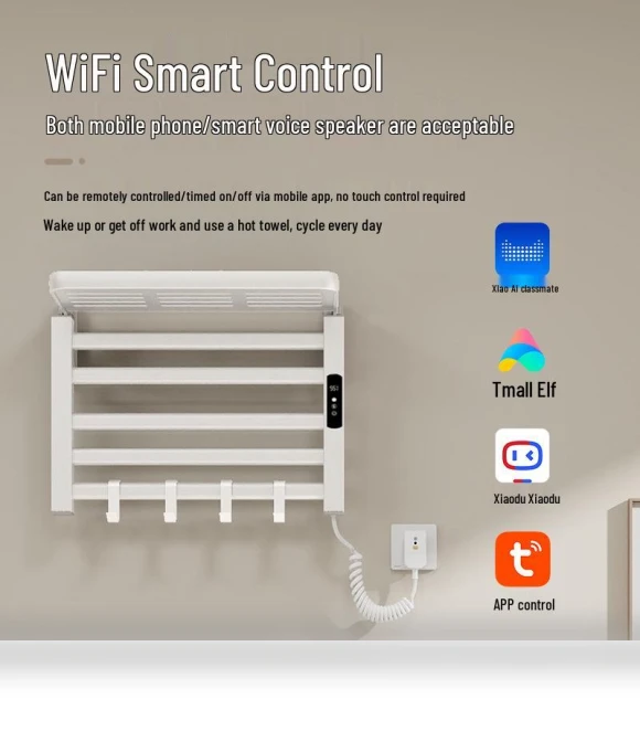 Smart Heated Towel Dryer — Towel Warmers, Deals Depot