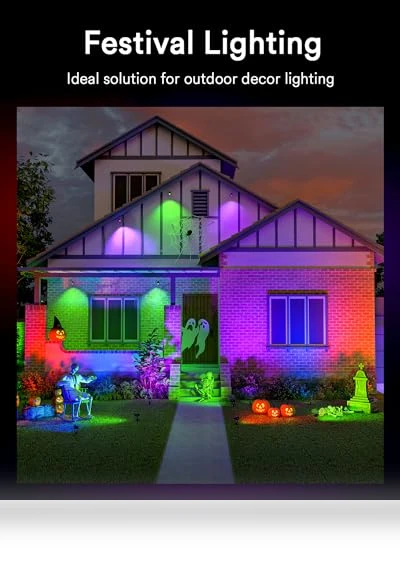 Smart Landscape Lights — Outdoor Security & Flood Lighting, Lumary