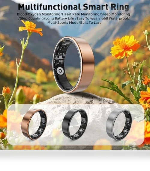 Smart Ring with Health Monitoring — Smart Rings, SARUNN ER