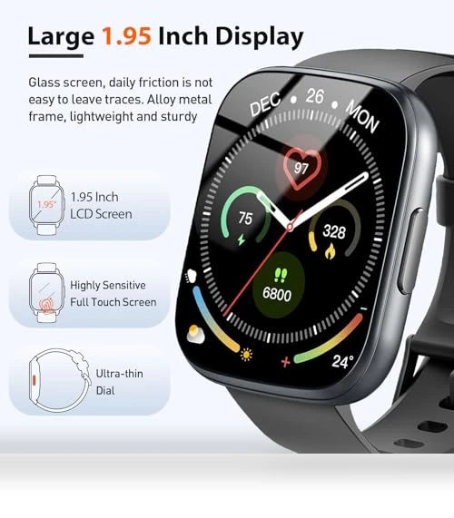 Smart Watch with Bluetooth Calling — Smartwatches, Cillso
