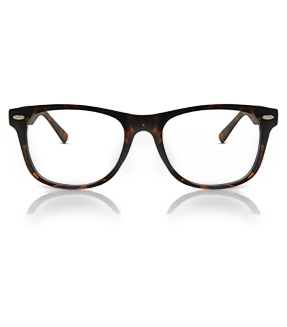 Square Tortoise Fashion Men Eyeglasses — Sunglasses, SmartBuy Collection