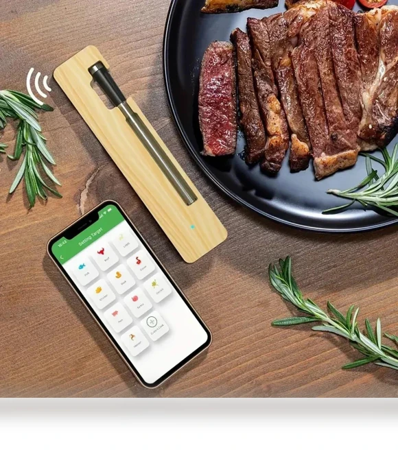 Wireless Smart Meat Thermometer — Grill Thermometers, Leisure outdoor