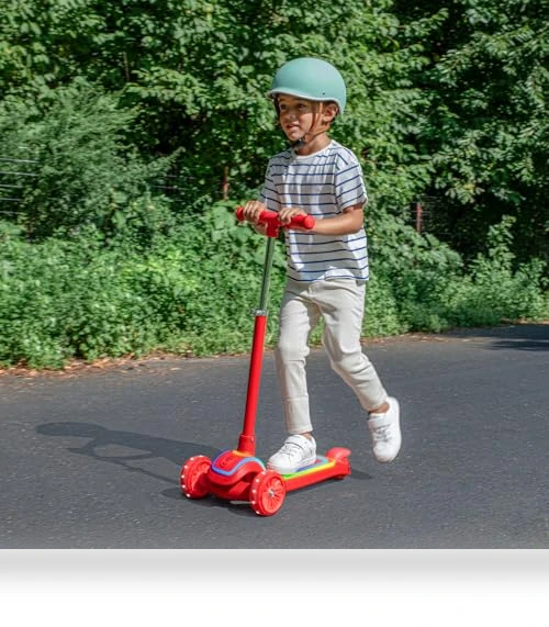 3-Wheel Light-Up Kick Scooter — Push Scooters, Jetson