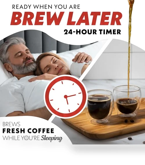 5-Cup Programmable Drip Coffee Maker — Coffee Makers, Gourmia