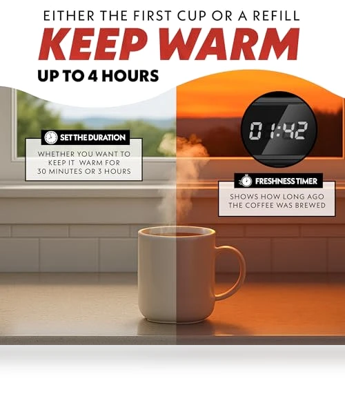 5-Cup Programmable Drip Coffee Maker — Coffee Makers, Gourmia