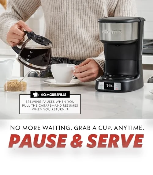 5-Cup Programmable Drip Coffee Maker — Coffee Makers, Gourmia