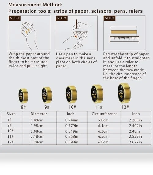 Activity Tracker Ring — Smart Rings, Anarow