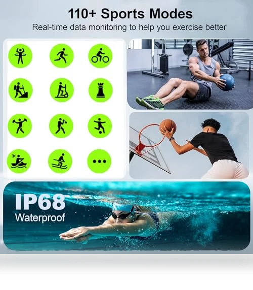 AI Smart Watch with Health Monitoring — Smartwatches, Zonelnnerh