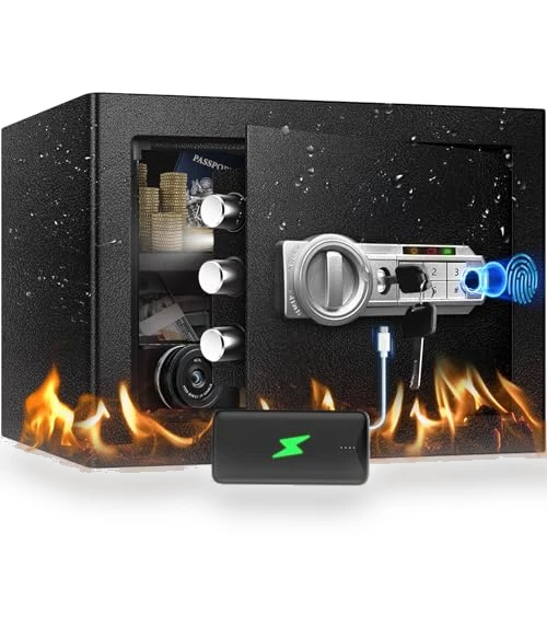 Biometric Fingerprint Safe — Cabinet Safes, VaultHex