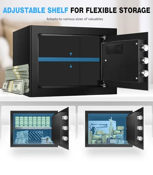 Biometric Fingerprint Safe — Cabinet Safes, VaultHex