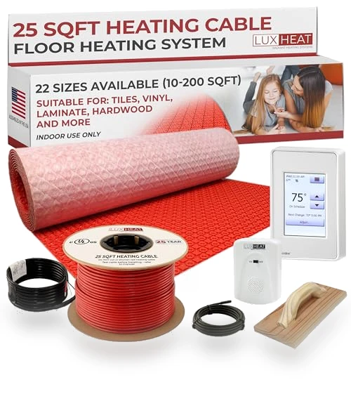 Electric Radiant Floor Heating System — Portable Heating Solutions, LuxHeat