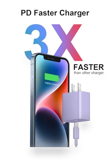Fast Charger 20W PD USB C Wall Charger with 6FT Fast Charging Cable — Chargers, Shenzhen Dipinle Technology Co., Ltd