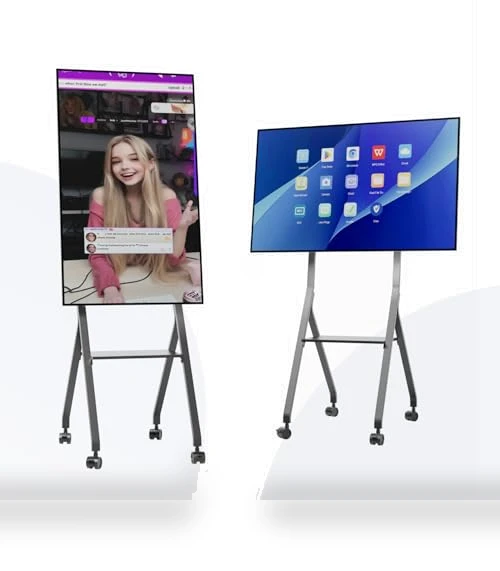 FLIP HUB 55" S2 Rotating Smart Board — Electronic Whiteboards, TIBURN