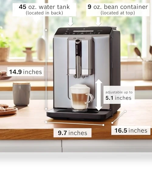 Fully Automatic Espresso Machine — Coffee & Espresso Combos, BOSCH