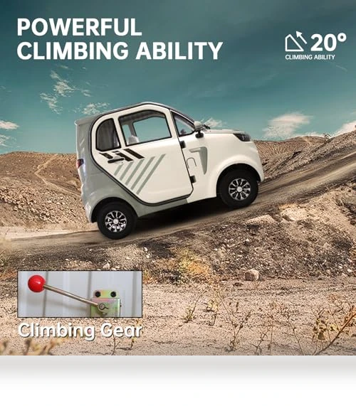 Fully Enclosed Mobility Scooter — Electric Self-Balancing Scooters, Ndrfhaj