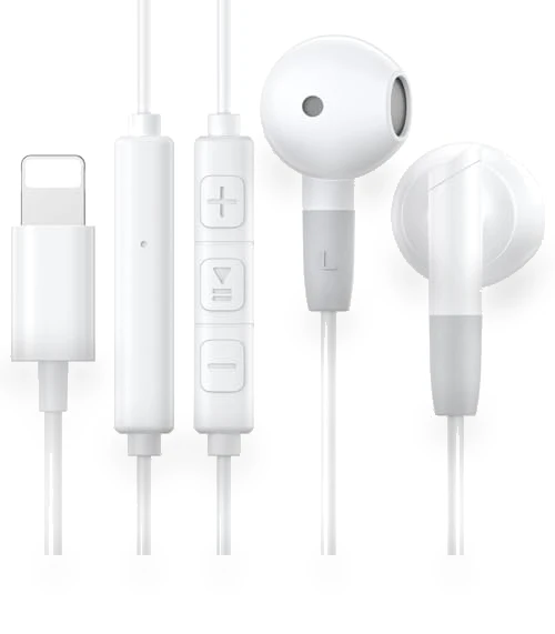HiFi Stereo Earphones with Mic & Volume Control — In-Ear Headphones, Tapo