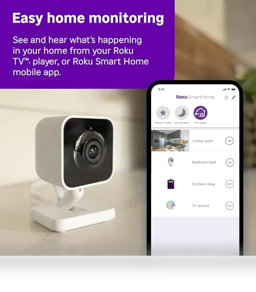 Indoor Camera - Home Security — Smart Home Security, Roku