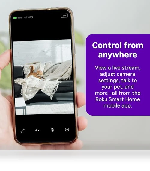 Indoor Camera - Home Security — Smart Home Security, Roku