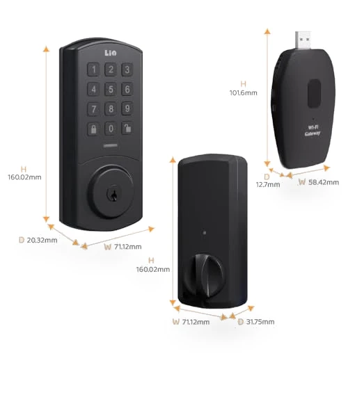 Keyless Entry Door Lock — Smart Home Security, Lio home