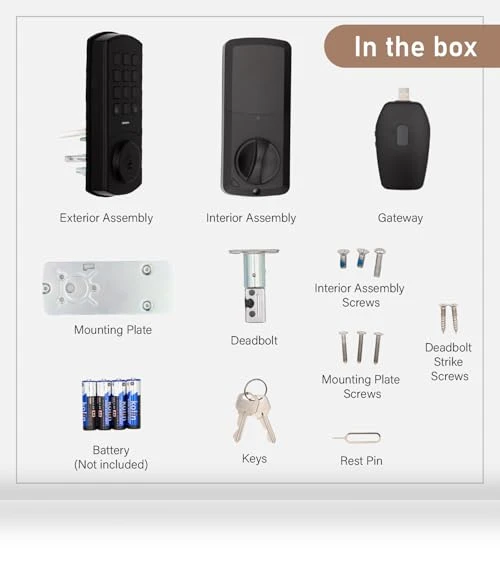 Keyless Entry Door Lock — Smart Home Security, Lio home
