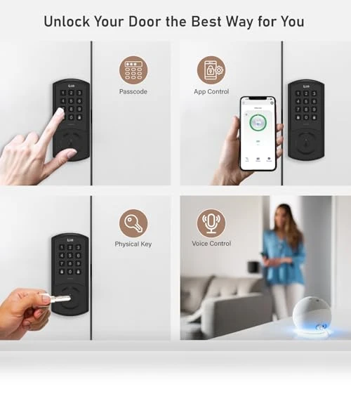 Keyless Entry Door Lock — Smart Home Security, Lio home