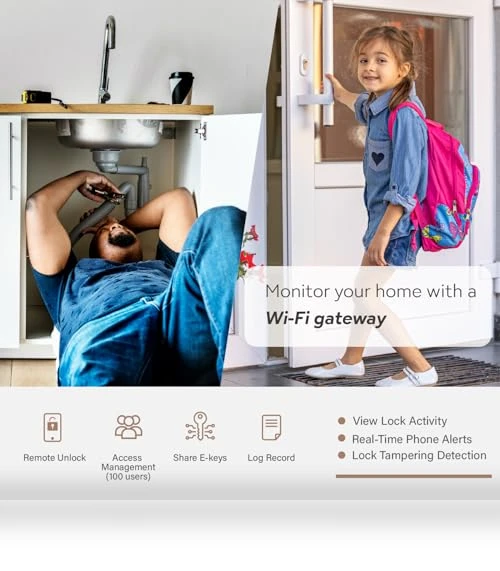 Keyless Entry Door Lock — Smart Home Security, Lio home