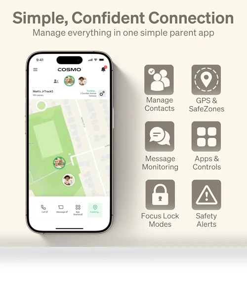 Kids Smart Watch with GPS Tracking — Location Tracking Devices, Cosmo
