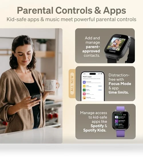 Kids Smart Watch with GPS Tracking — Location Tracking Devices, Cosmo