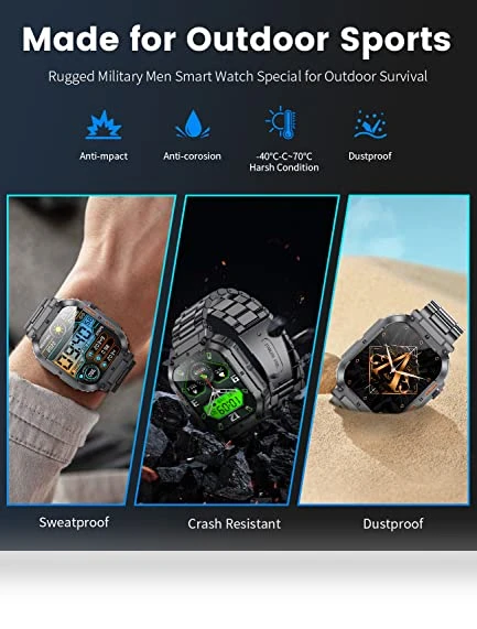 Military Smart Watch — Smartwatches, LIGE