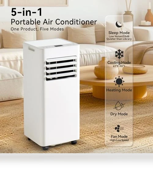 Portable Air Conditioners with Heat — Cooling Solutions, Aoxun
