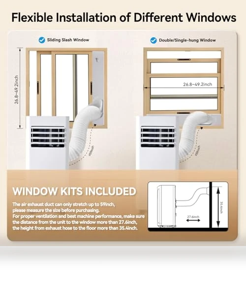 Portable Air Conditioners with Heat — Cooling Solutions, Aoxun