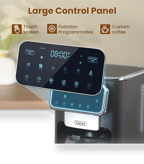 Programmable Drip Coffee Maker — Brewing Excellence, Gevi
