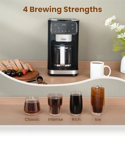 Programmable Drip Coffee Maker — Brewing Excellence, Gevi