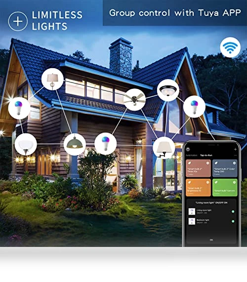 Smart LED Light Bulbs — Smart Home Modules, TJOY