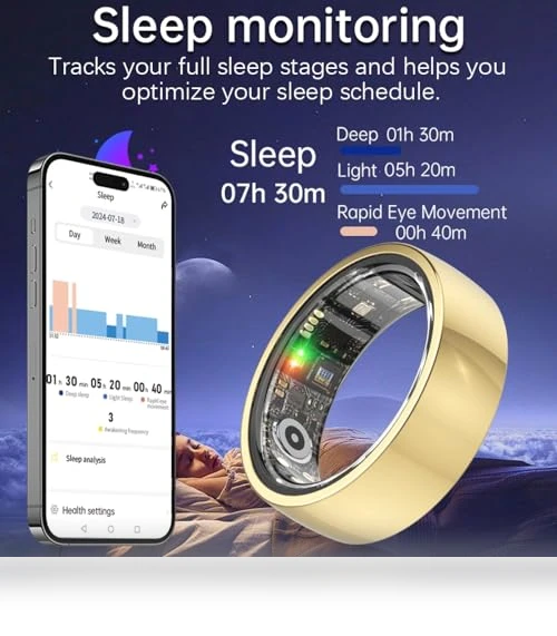 Smart Ring Fitness Tracker — Smart Rings, UXOXU